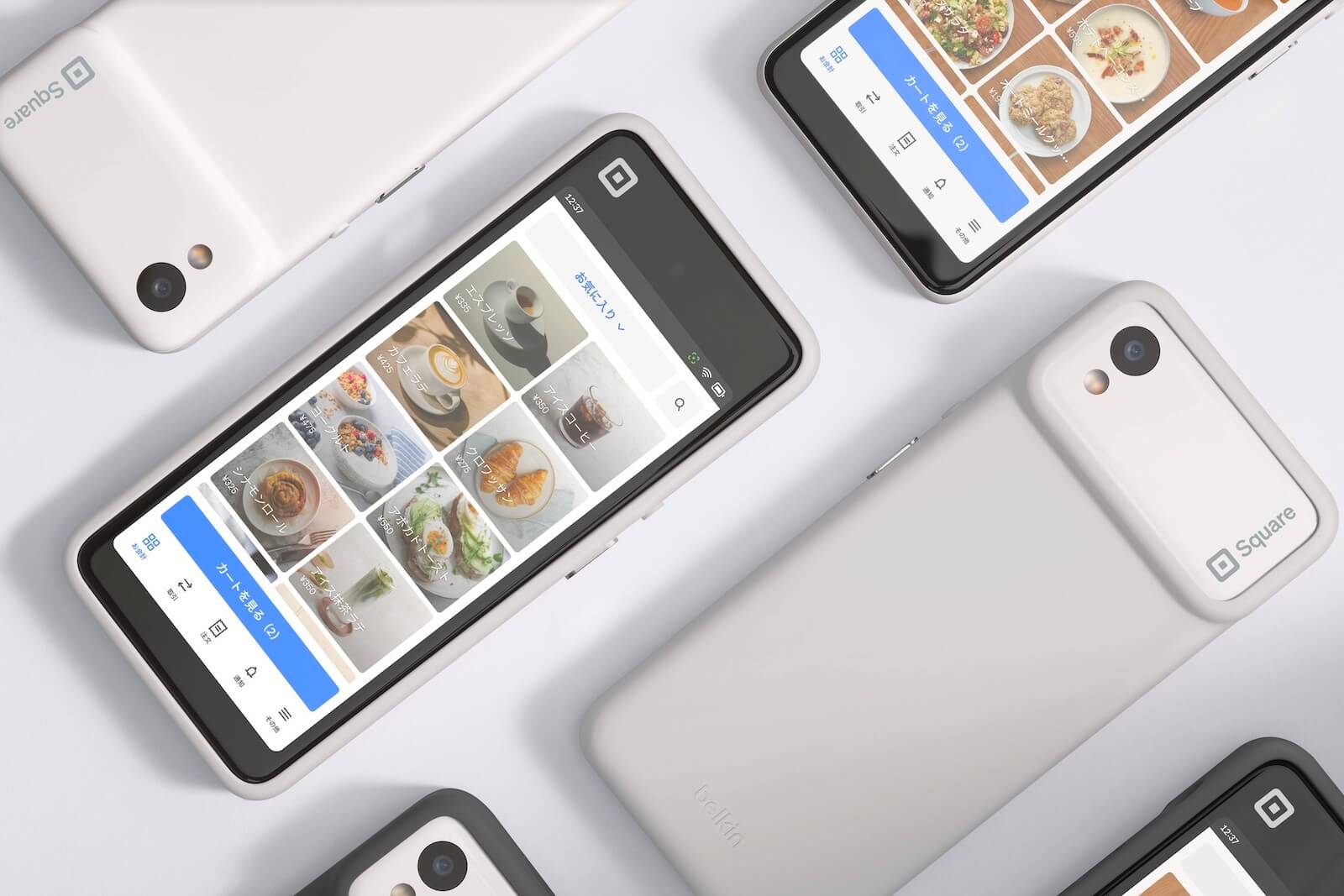 Squareハンディのデザイン